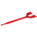 Red Sports Guard With Strap And Pink Protective Case