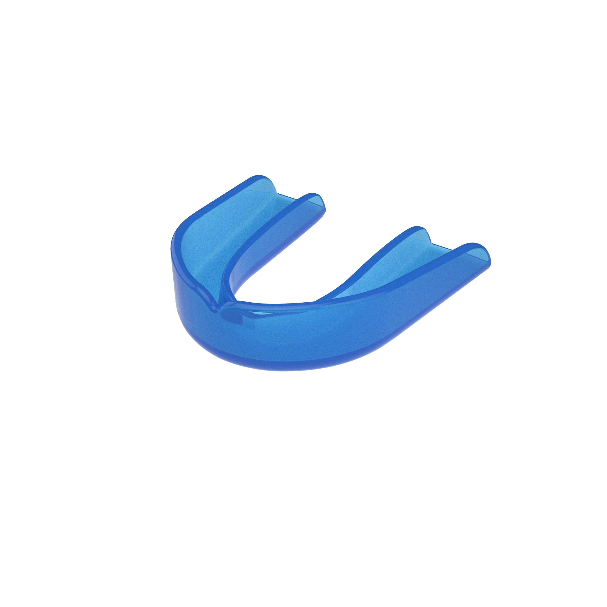 Blue Sports Guard With Blue Protective Case