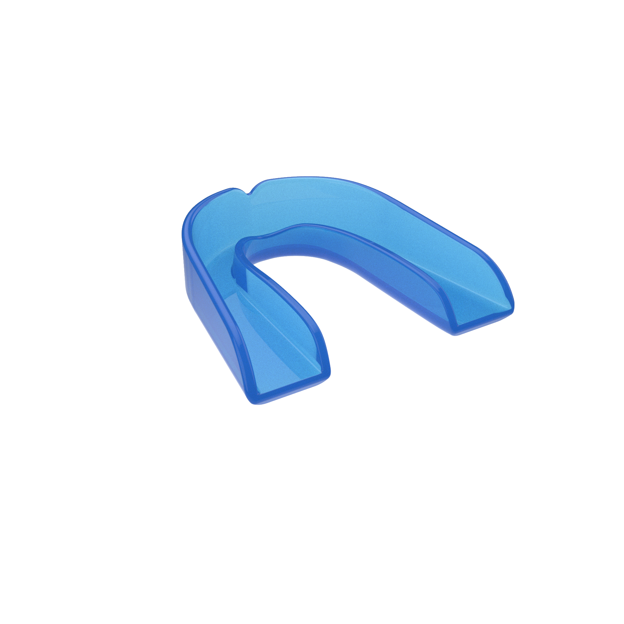 Blue Sports Guard With Blue Protective Case