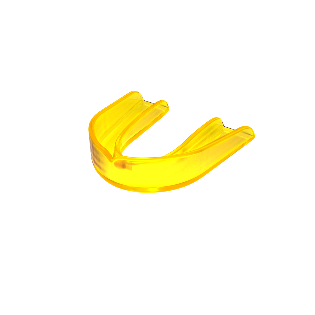 Yellow Sports Guard With Blue Protective Case