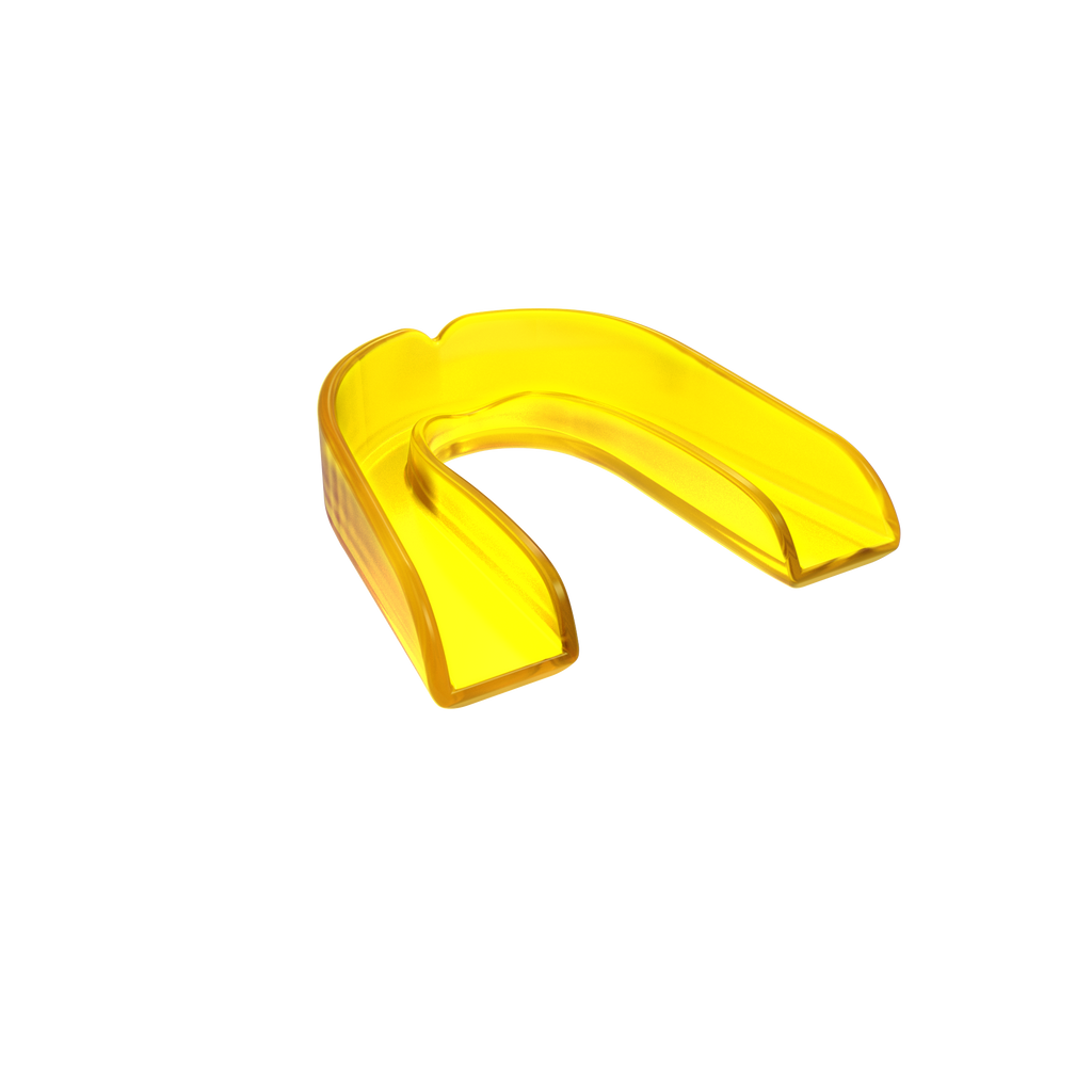 Yellow Sports Guard With Blue Protective Case